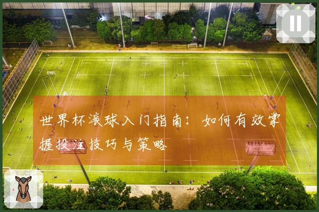 世界杯滚球入门指南：如何有效掌握投注技巧与策略