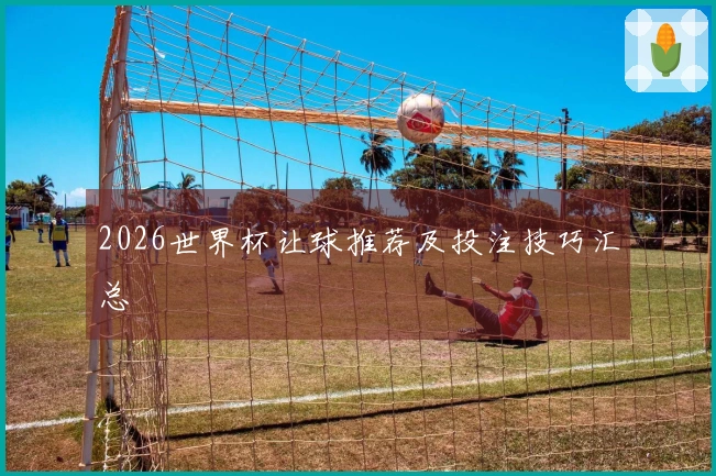 2026世界杯让球推荐及投注技巧汇总